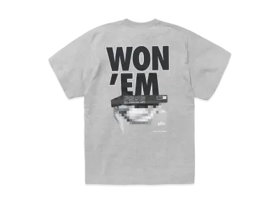 THE NETWORK BUSINESS WON`EM T-shirt "Gray" TNBC011-0055