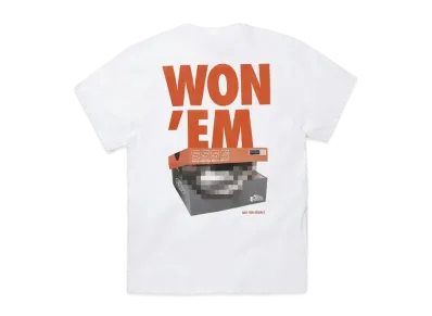 THE NETWORK BUSINESS WON`EM T-shirt "White" TNBC008-WHT
