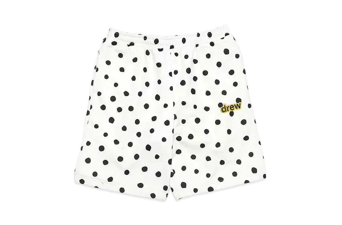 drew house secret sweatshort "Polka Dot"