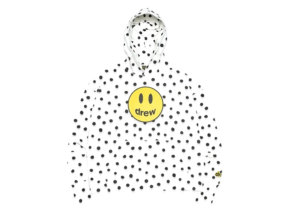 drew house mascot deconstructed hoodie "Polka Dot"