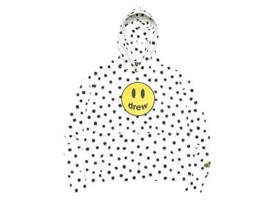 drew house mascot deconstructed hoodie "Polka Dot"