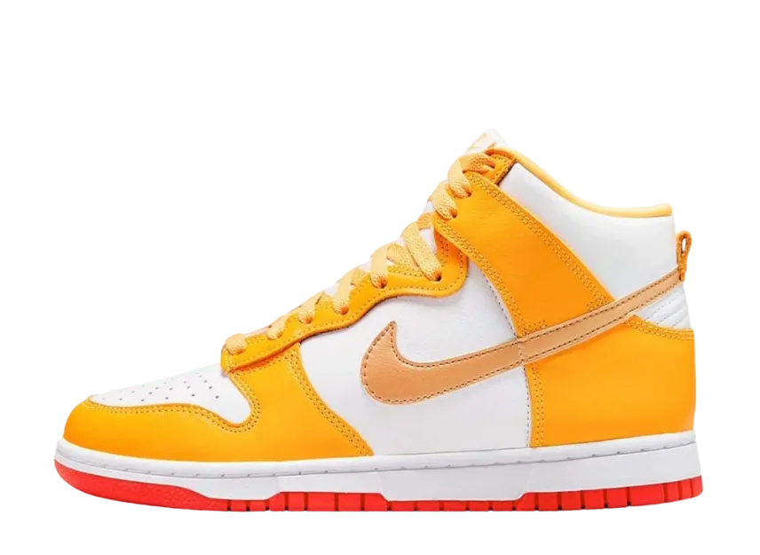 ナイキ ウィメンズ ダンク ハイ "ゴールデンオレンジ"