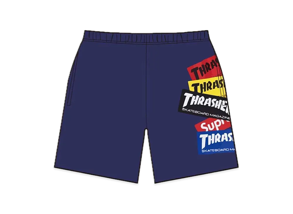 Supreme / Thrasher® Multi Logo Sweatshort 