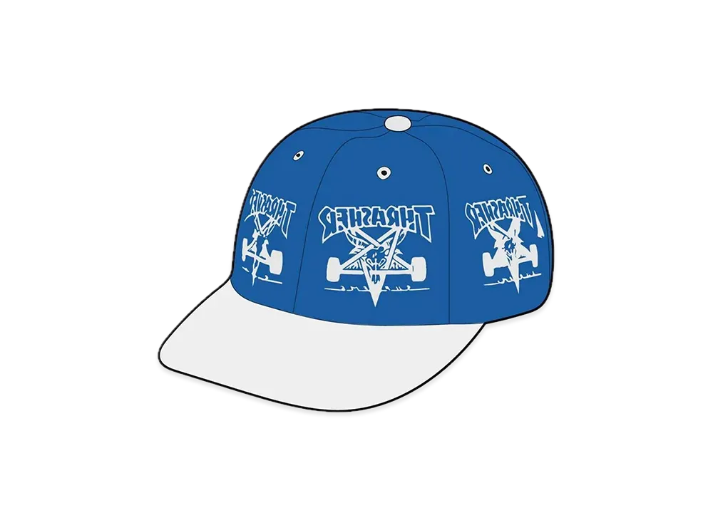 Supreme / Thrasher® 6-Panel "Royal"