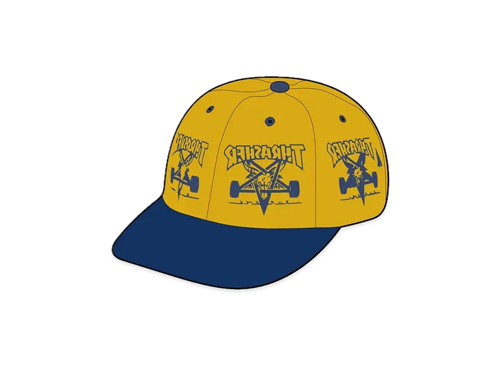 Supreme / Thrasher® 6-Panel "Gold"