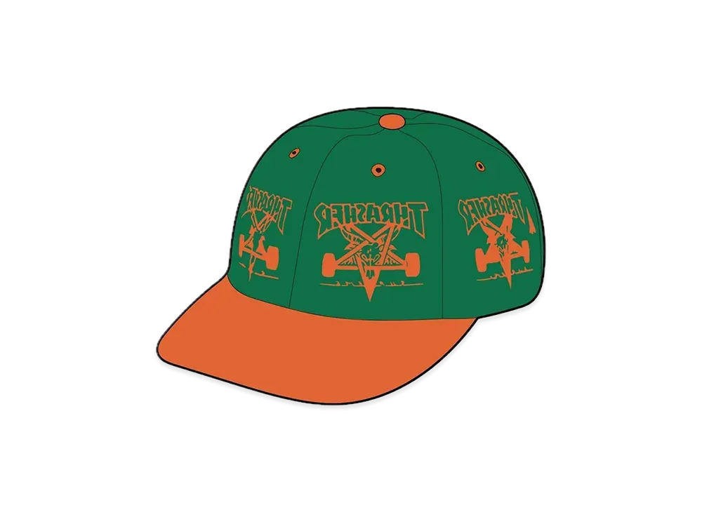 Supreme / Thrasher® 6-Panel "Green"