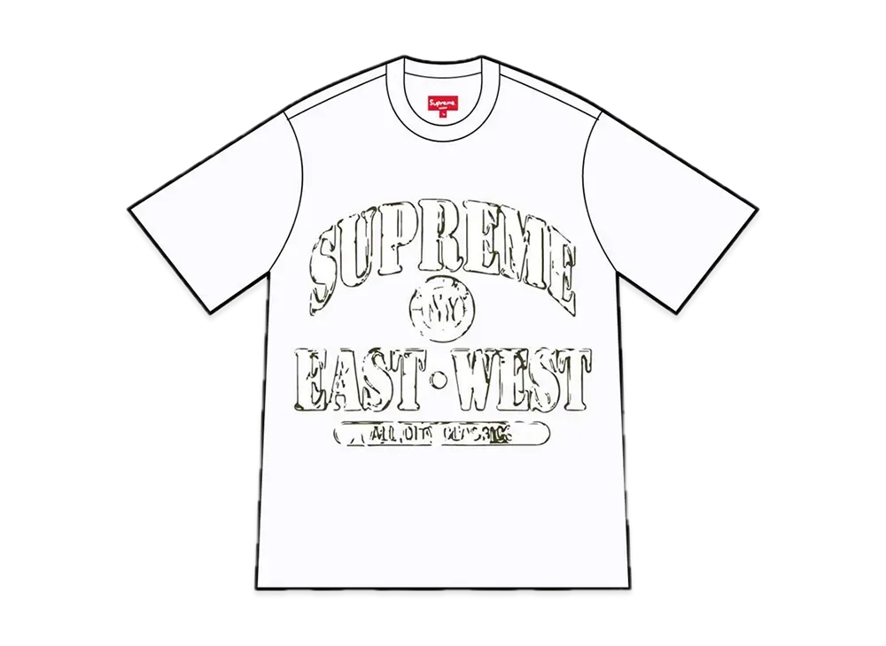Supreme East West S/S Top "White"