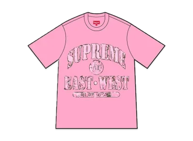 Supreme East West S/S Top "Pink"