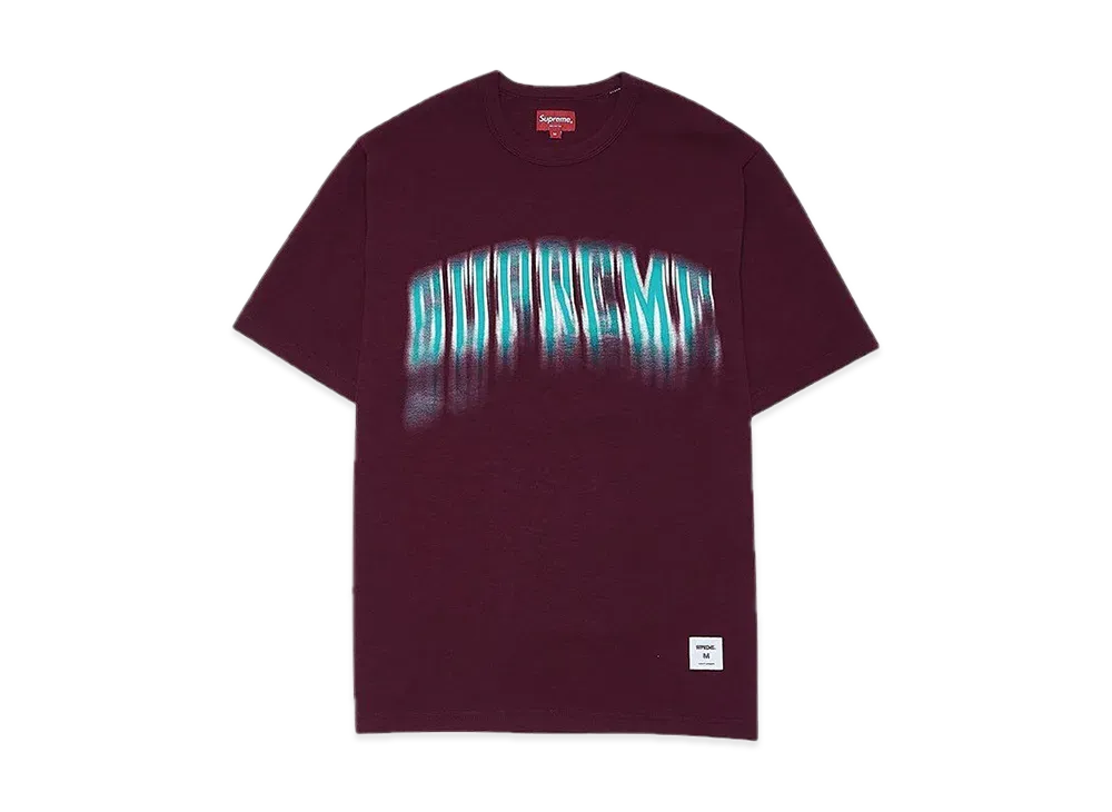 Supreme Blurred Arc S/S Top "Cardinal"