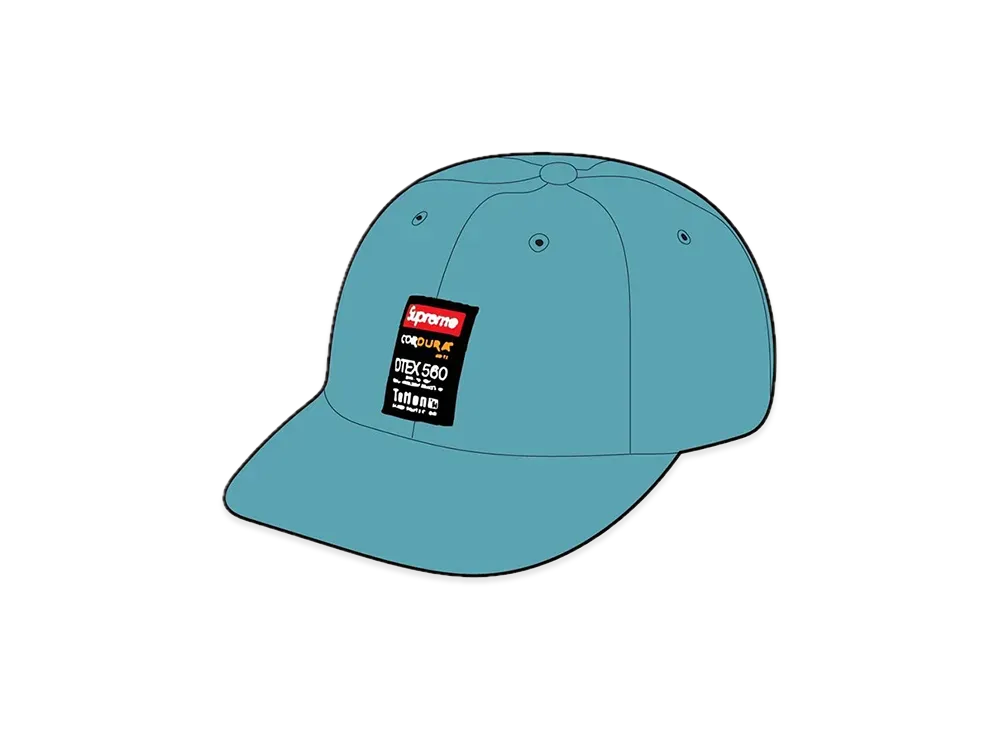 Supreme Cordura® Teflon Label 6-Panel "Teal"
