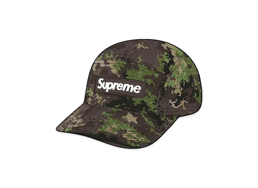 Supreme Camo Ripstop Camp Cap "Woodland Camo"