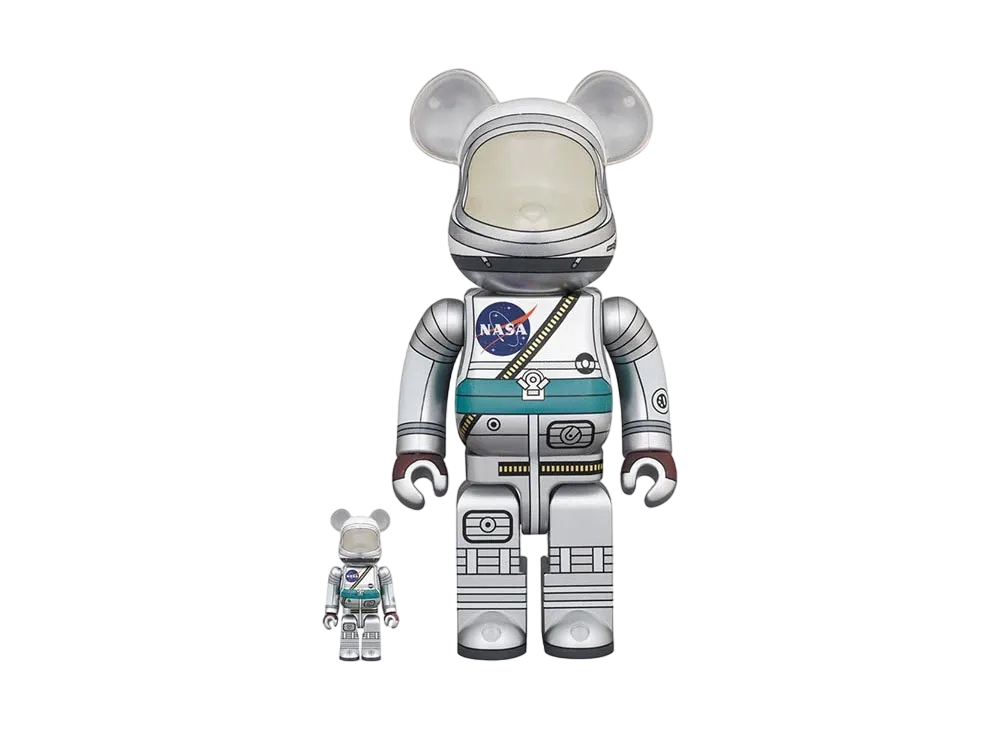 Bearbrick  PROJECT MERCURY ASTRONAUT 100% & 400%