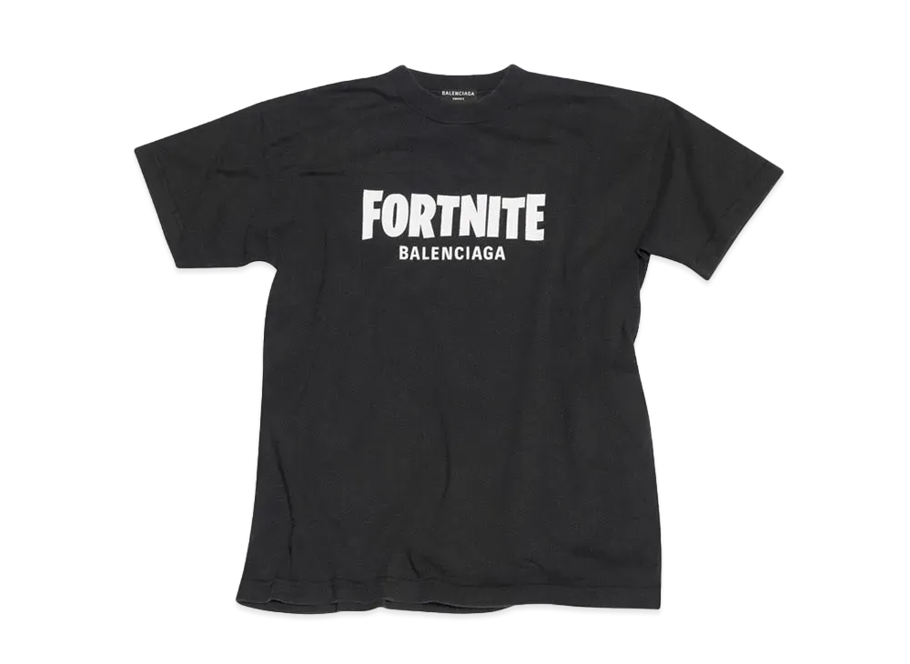 BalenciagaFORTNITE©2021 MEDIUM FIT T-SHIRT "Black"