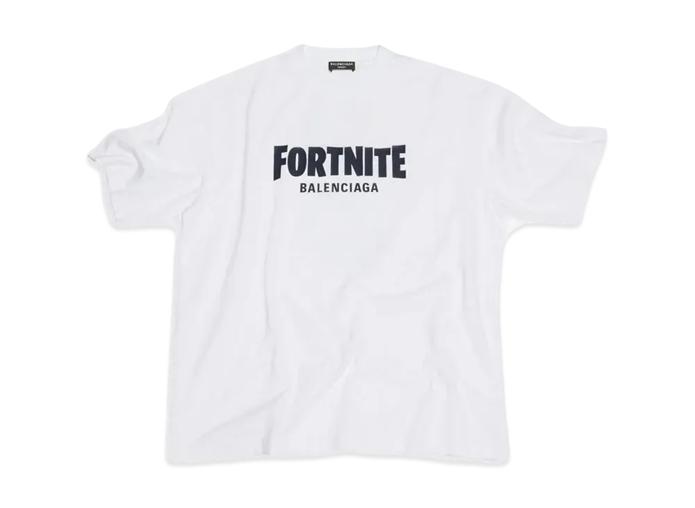 BalenciagaFORTNITE©2021 MEDIUM FIT T-SHIRT "White"