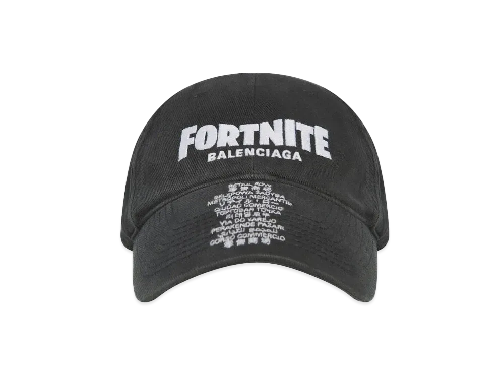 Balenciaga FORTNITE©2021 CAP "Black"