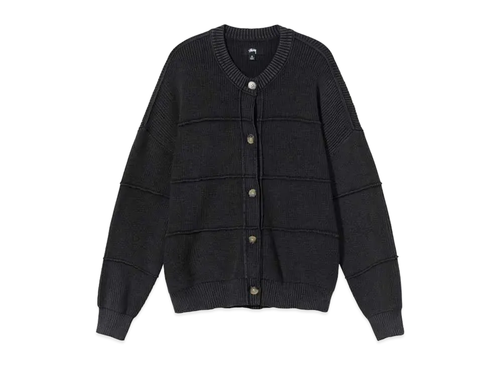 Stussy LUNE INSIDE OUR CARDIGAN "Charcoal"