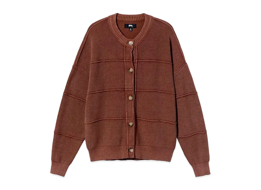 Stussy LUNE INSIDE OUR CARDIGAN "Copper"