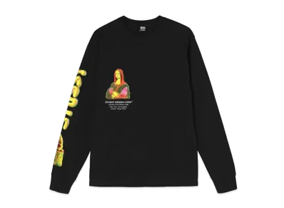 Stussy GALLERY LS TEE "Black"