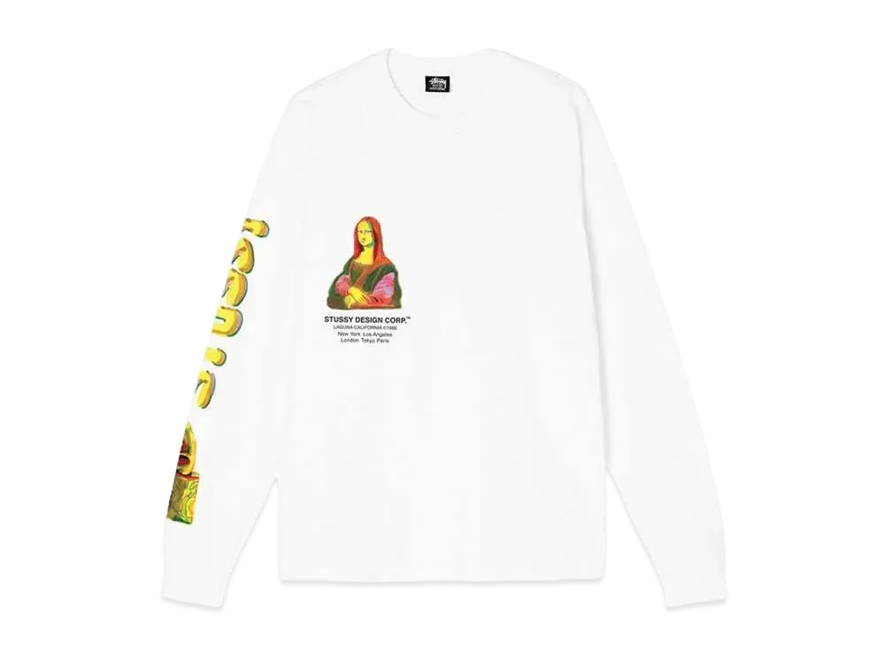 Stussy GALLERY LS TEE "White"