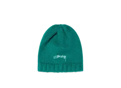 Stussy FUZZY RIBBED BEANIE "Teal"