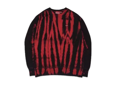 Supreme Small Box Crewneck "Red Tie Dye" (21FW)