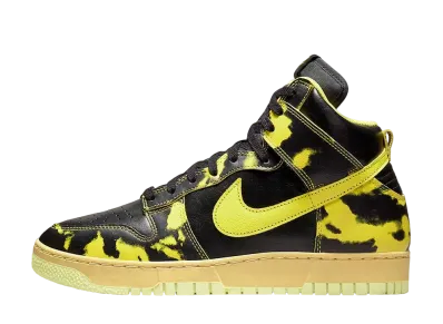ナイキ ダンク ハイ "イエロー アシッドウォッシュ"