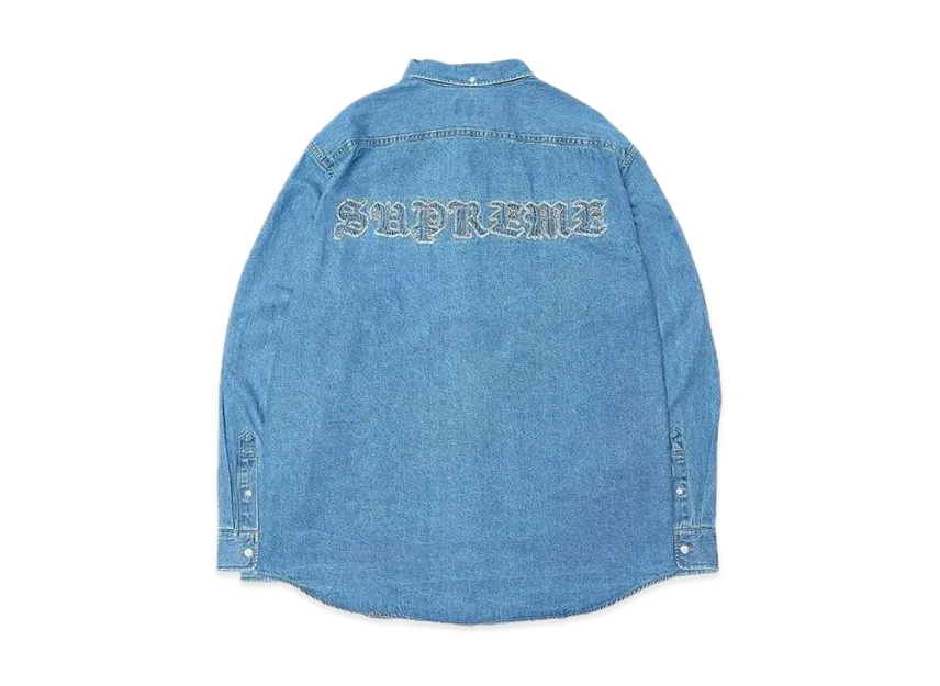 Supreme Appliqué Denim Shirt Supreme Appliqué Denim Shirt