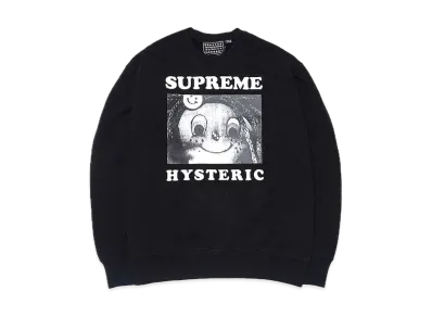 Supreme x HYSTERIC GLAMOUR Crewneck "Black"