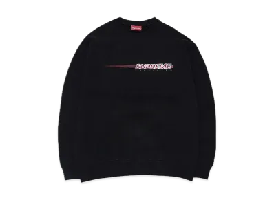 Supreme Precision Crewneck "Black"