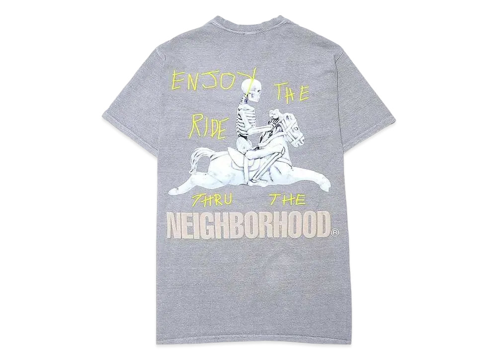 NEIGHBORHOOD Travis Scott Cactus Jack Carousel T-shirt "Grey"