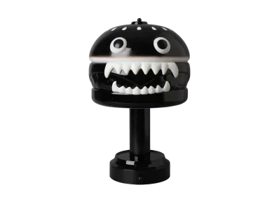 UNDERCOVER × MEDICOM TOY HAMBURGER LAMP "BLACK"