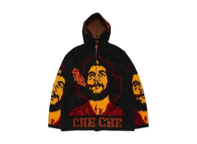 Supreme Che Hooded Zip Up Sweater "Black"