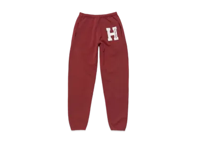 HUMAN MADE SWEAT PANTS "Cardinal"