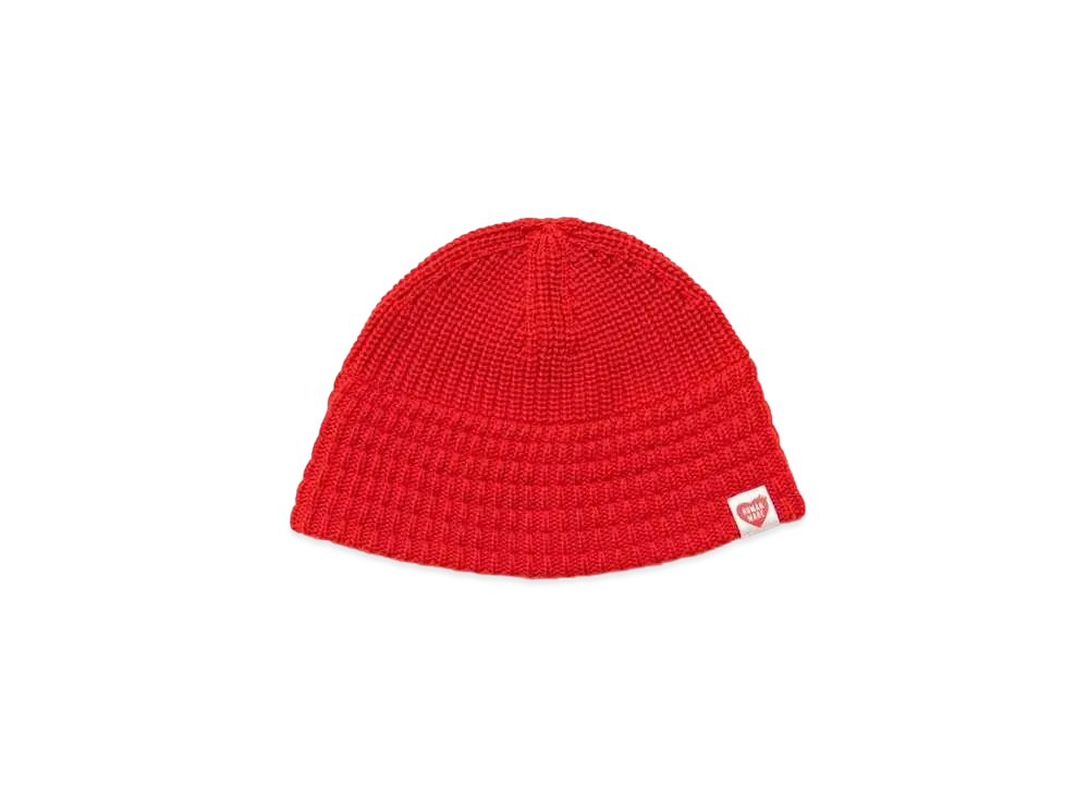 HUMAN MADE KNIT HELMET CAP "Red"