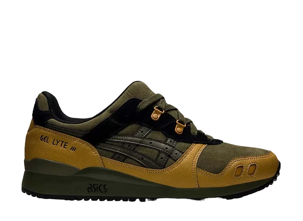 アシックス ゲルライト 3 オリーブ キャンバス "タン プレシディオ"
