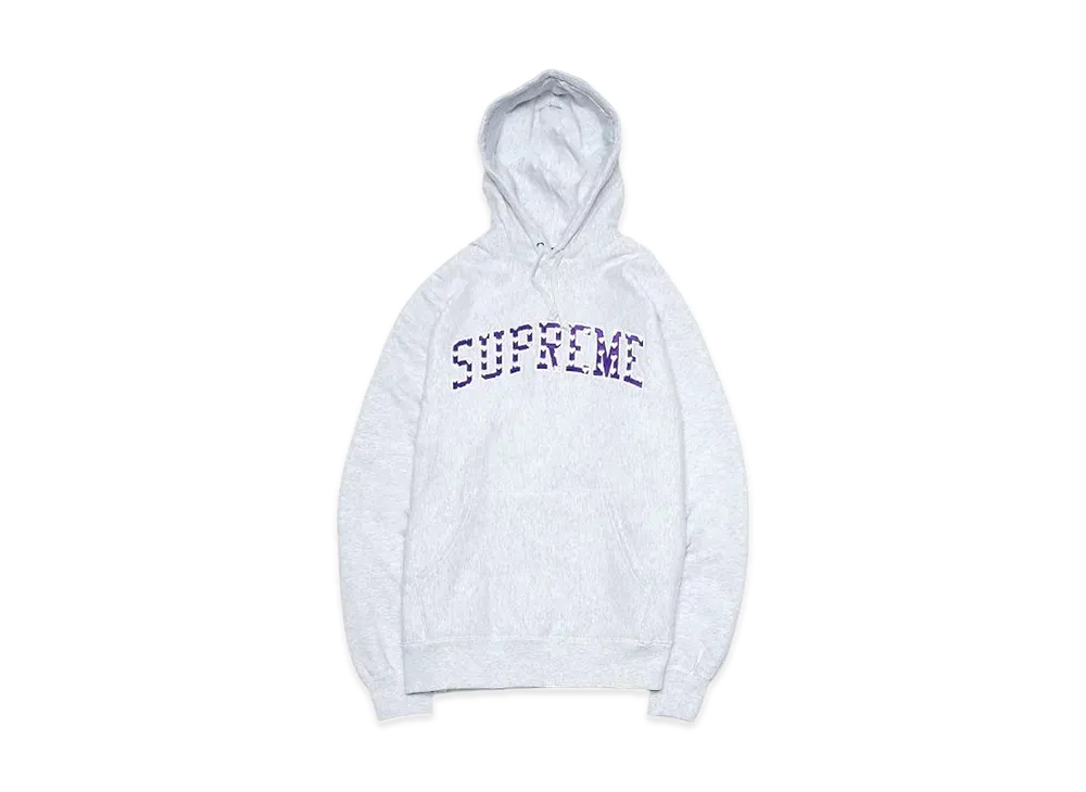 シュプリーム ハーツ アーク フーディー スウェットシャツ "グレー" (21SS)