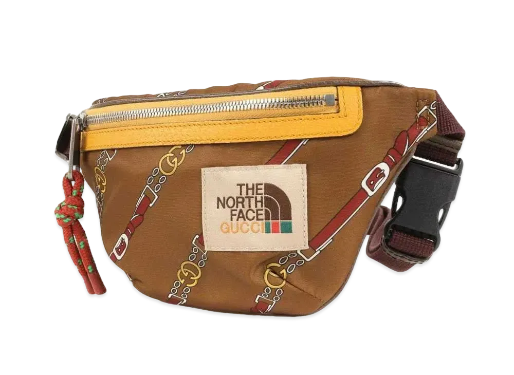 GUCCI x THE NORTH FACE ウエストポーチ コラボ グッチ × ノースフェイス ウエストバッグ 
