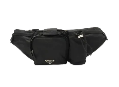 PRADA Nylon Belt Bag "Black"