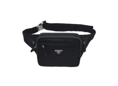 PRADA Nylon Belt Bag "Black"