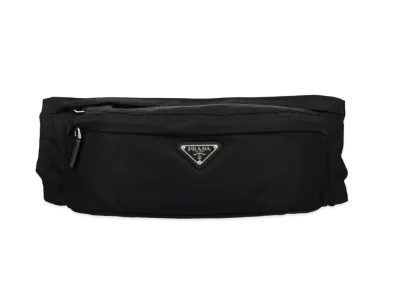 PRADA Nylon Belt Bag "Black"