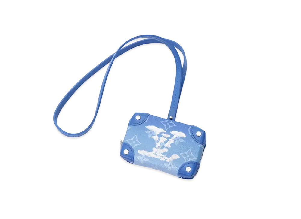 Louis Vuitton Soft Trunk Necklace Wallet Monogram Crowds