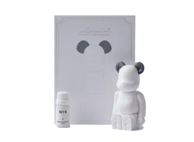 Bearbrick AROMA ORNAMENT No.9 Galaxy SILVER