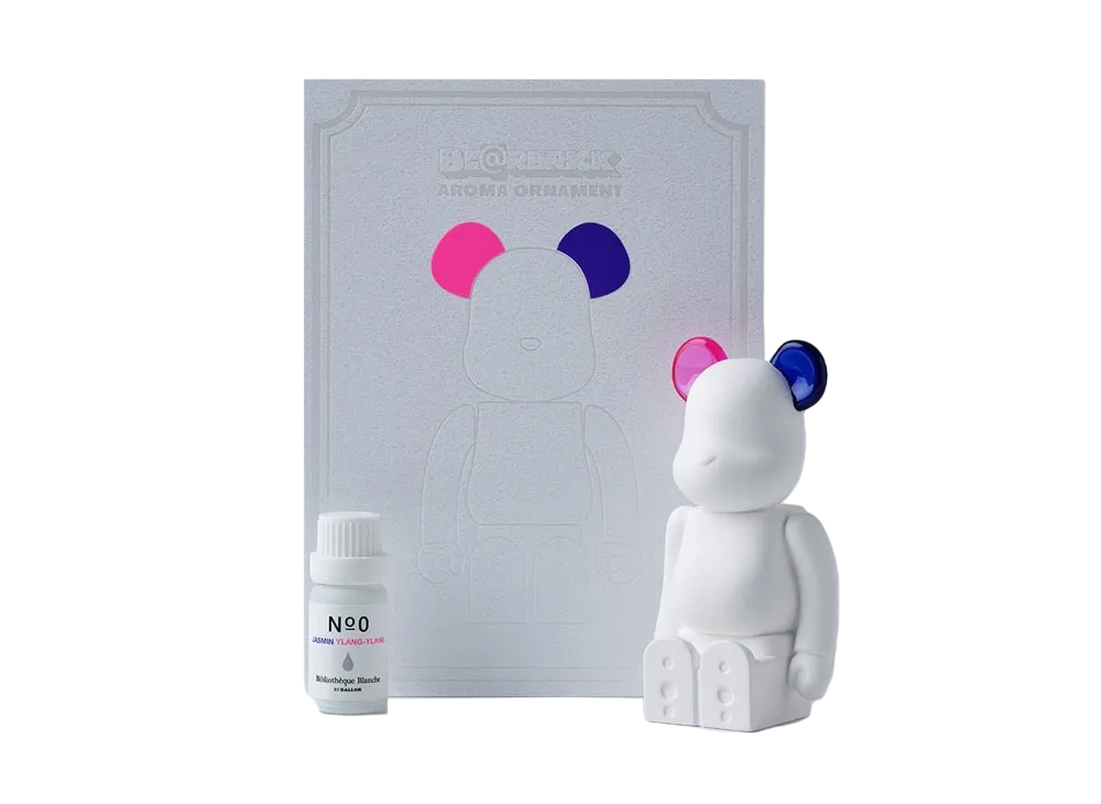 Bearbrick AROMA ORNAMENT No.0 COLOR W-DOUBLE PINK PURPLE