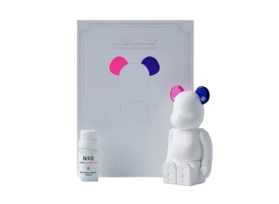 Bearbrick AROMA ORNAMENT No.0 COLOR W-DOUBLE PINK PURPLE