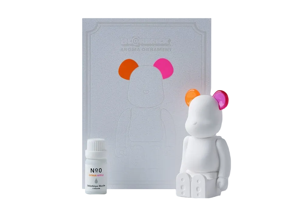 Bearbrick AROMA ORNAMENT No.0 COLOR W-DOUBLE ORANGE PINK