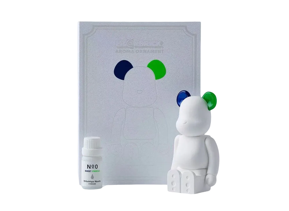 Bearbrick AROMA ORNAMENT No.0 COLOR W-DOUBLE NAVY GREEN