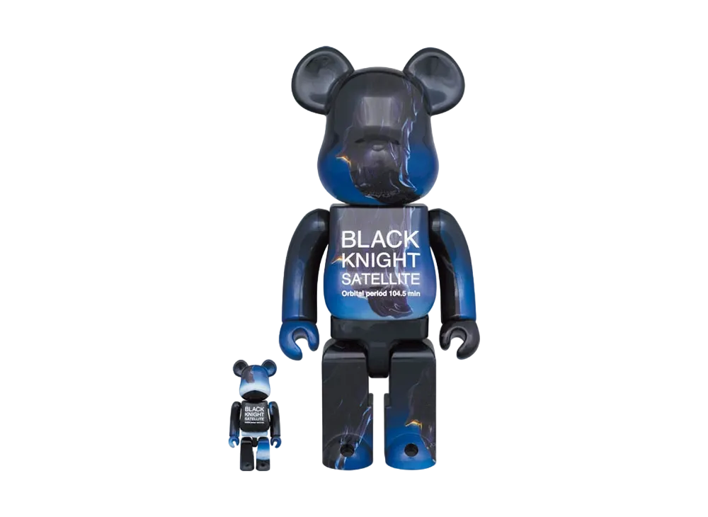 Bearbrick × BLACK KNIGHT SATELLITE 100% & 400%