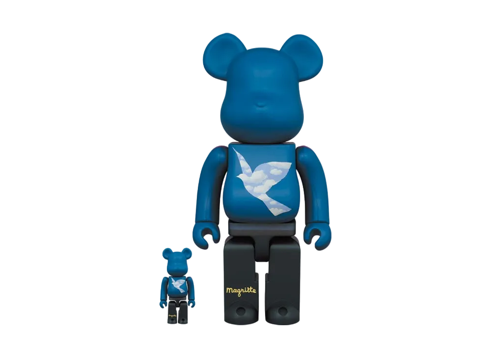 Bearbrick René Magritte 100% & 400%