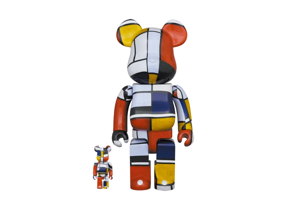 Bearbrick Piet Mondrian 100% & 400%