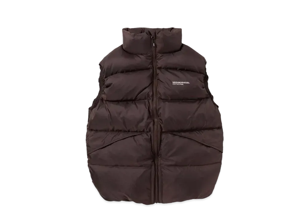 NEIGHBORHOOD BASE / E-VEST "Brown"